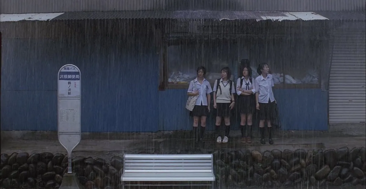 Linda Linda Linda Still - Rain as Confinement